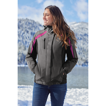 IB1605W Ladies Colorblock 3-in-1 Jacket