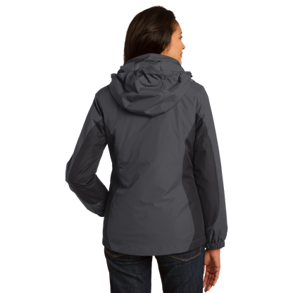 IB1605W Ladies Colorblock 3-in-1 Jacket