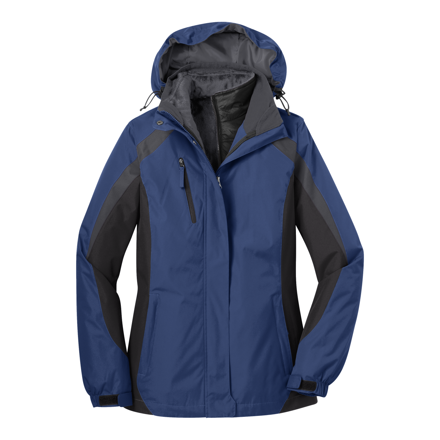 IB1605W Ladies Colorblock 3-in-1 Jacket