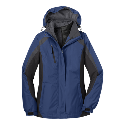 IB1605W Ladies Colorblock 3-in-1 Jacket