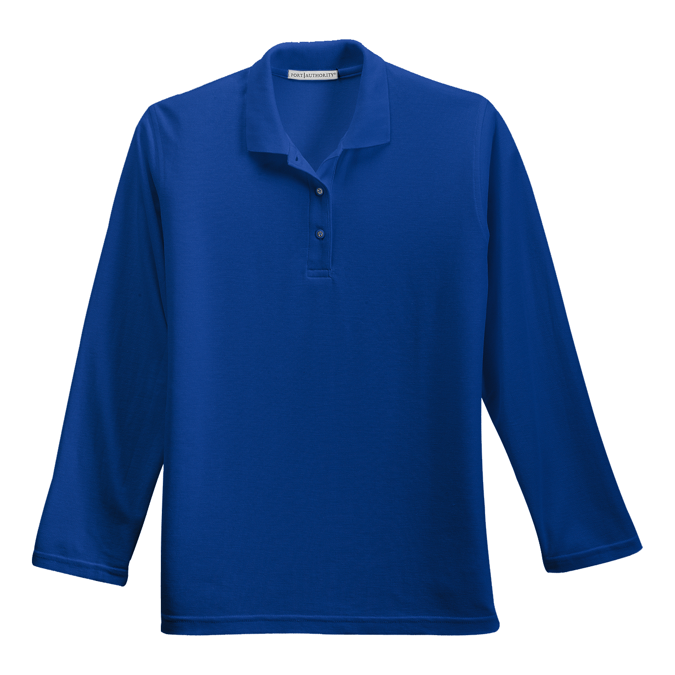 IB1405WLS Ladies Silk Touch Long Sleeve Polo