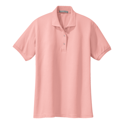 IB1405W Ladies Silk Touch Short Sleeve Polo