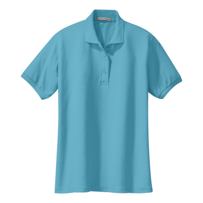 IB1405W Ladies Silk Touch Short Sleeve Polo