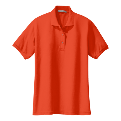 IB1405W Ladies Silk Touch Short Sleeve Polo