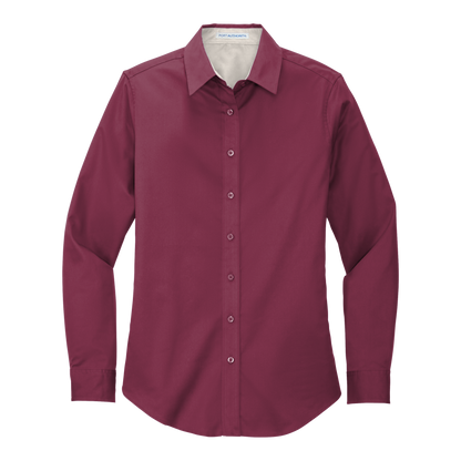 IB1402WLS Ladies Easy Care Long Sleeve Shirt