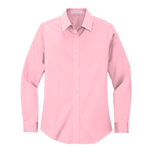 IB1402WLS Ladies Easy Care Long Sleeve Shirt