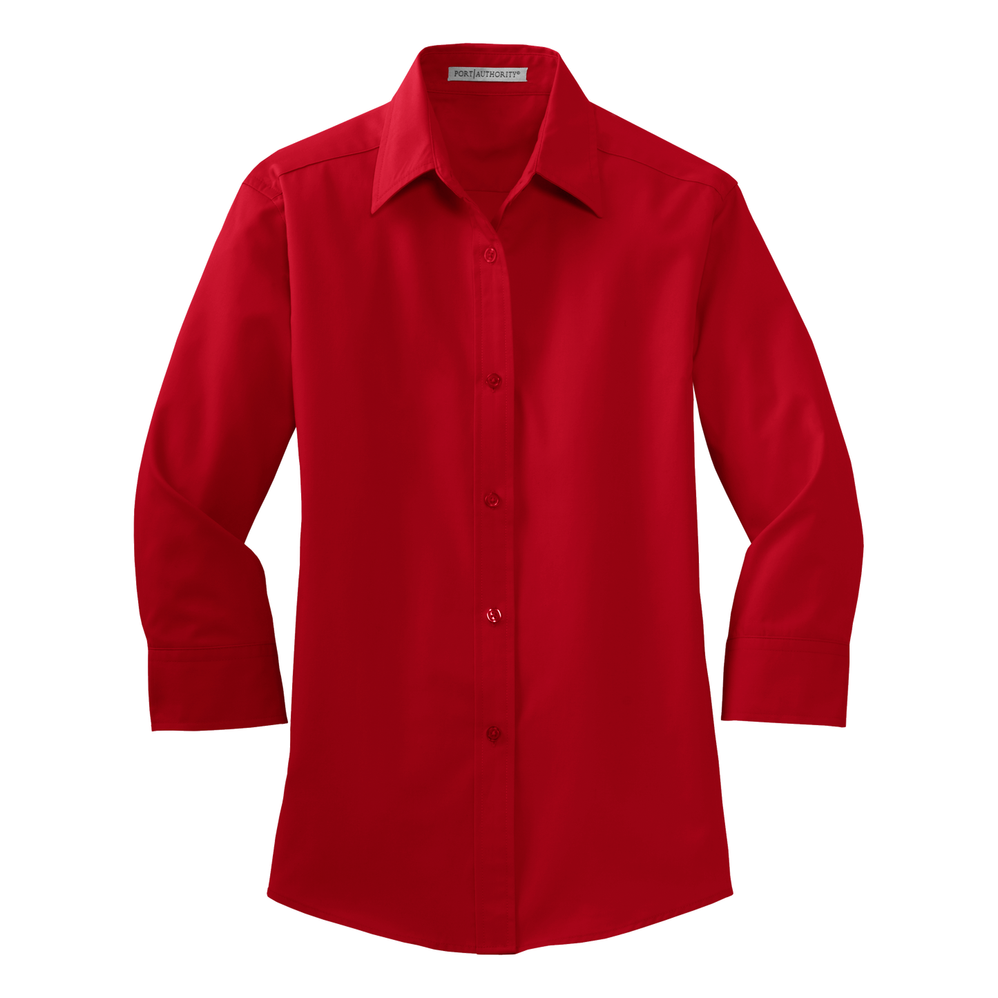 IB1402W34 Ladies Easy Care 3/4 Sleeve Shirt