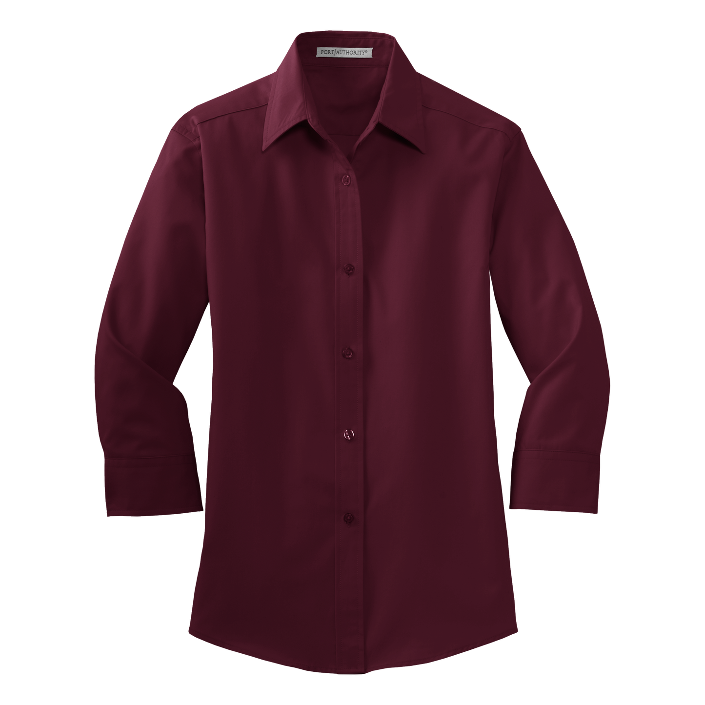 IB1402W34 Ladies Easy Care 3/4 Sleeve Shirt