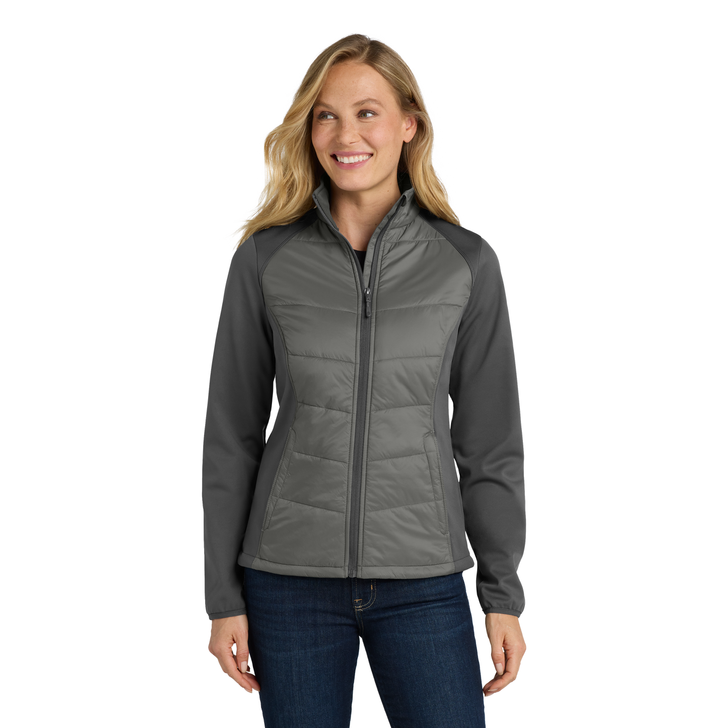 IB2609W Ladies Hybrid Soft Shell Jacket