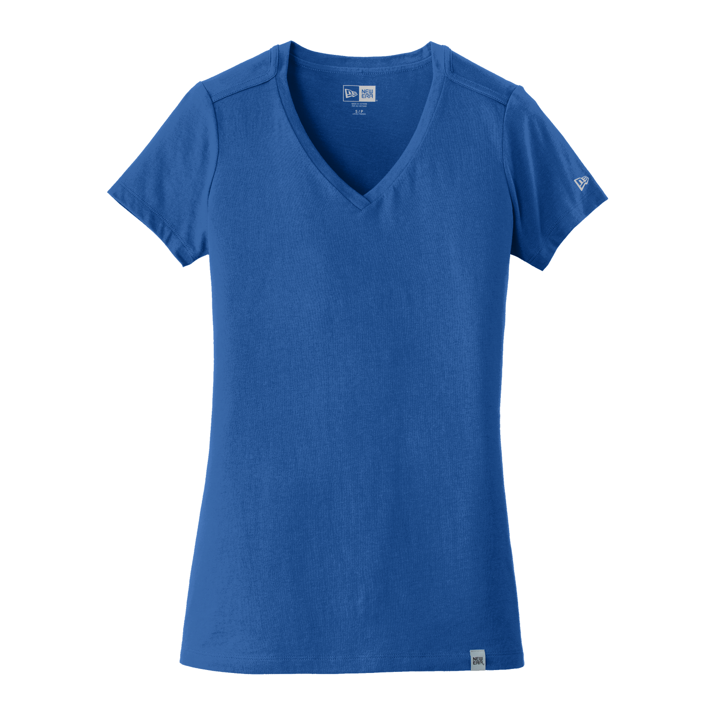 IB2406W  Ladies Heritage  Blend Short Sleeve V-Neck Tee