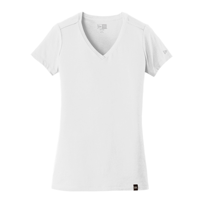 IB2406W  Ladies Heritage  Blend Short Sleeve V-Neck Tee