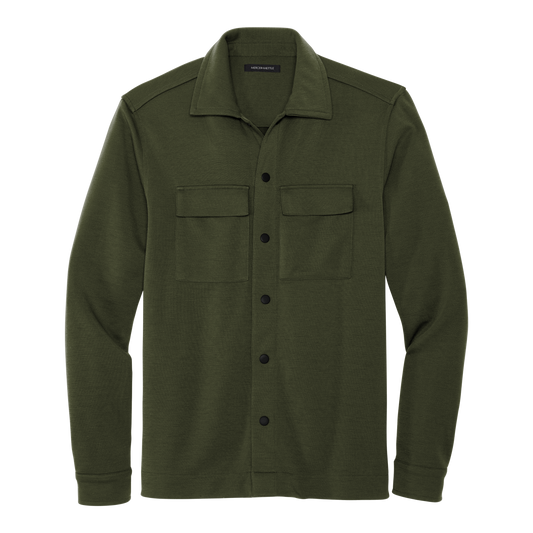 IB2526 Double-Knit Snap Front Jacket