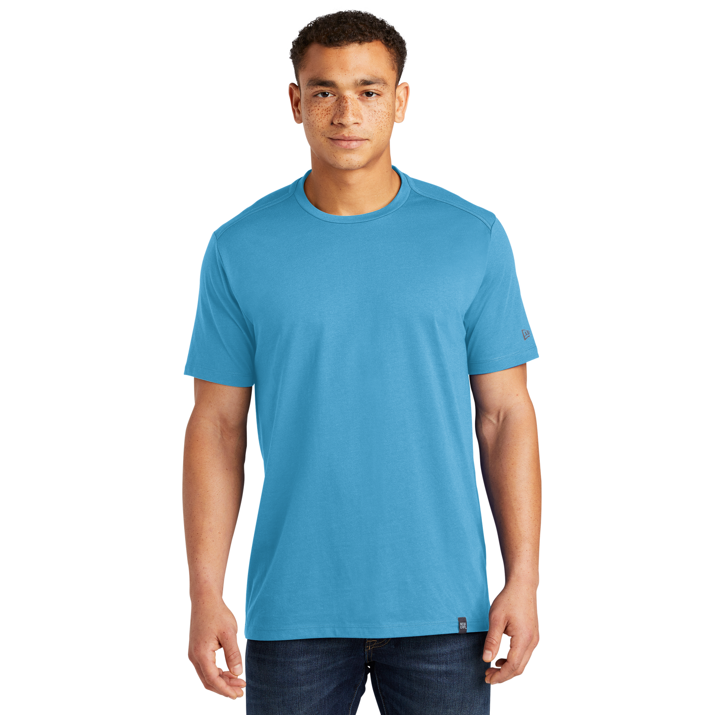 IB2406M Mens Heritage Blend Short Sleeve Crew Tee