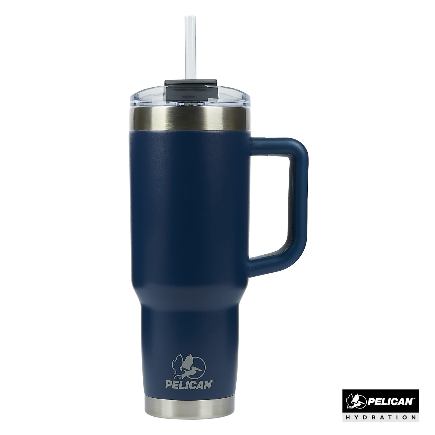 PL1008 Pelican Porter 40 oz. Recycled Double Wall Stainless Steel Travel Tumbler