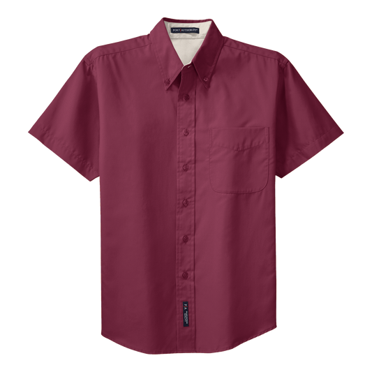 IB1402MST Mens Tall Easy Care Short Sleeve Shirt