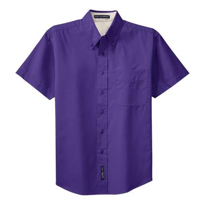 IB1402MSS Mens Easy Care Short Sleeve Shirt