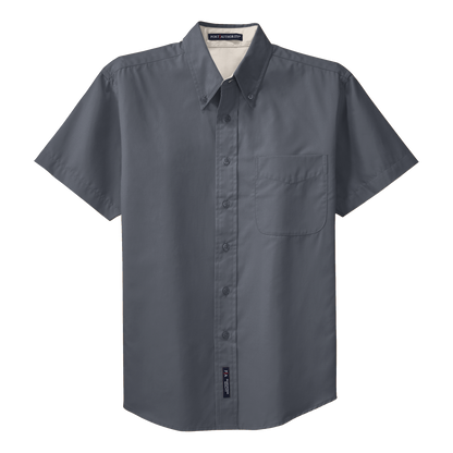 IB1402MSS Mens Easy Care Short Sleeve Shirt