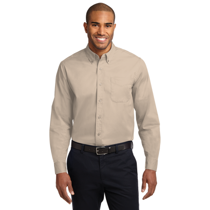 IB1402MLS Mens Easy Care Long Sleeve Shirt