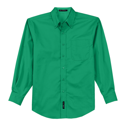 IB1402MLS Mens Easy Care Long Sleeve Shirt