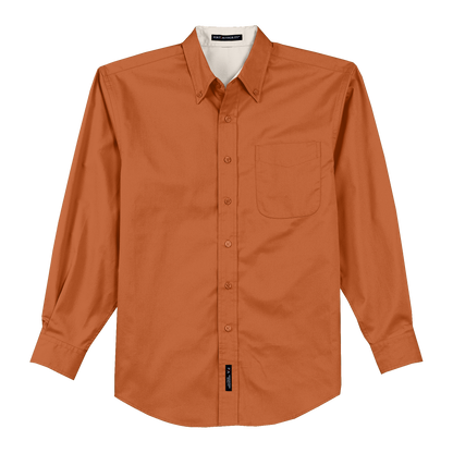 IB1402MLS Mens Easy Care Long Sleeve Shirt