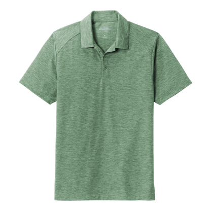 IB2516M PosiCharge Tri-Blend Wicking Polo