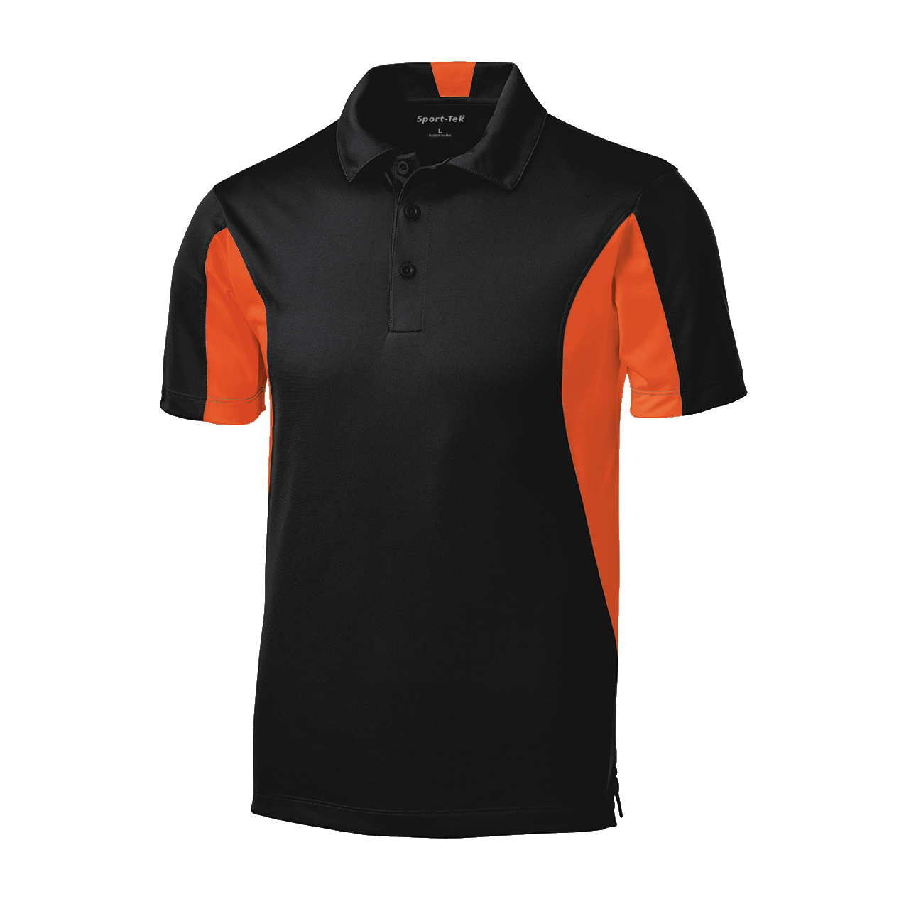 IB1706M Mens Side Blocked Mircopique Polo