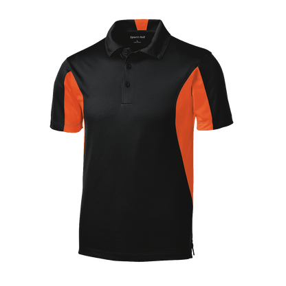 IB1706M Mens Side Blocked Mircopique Polo