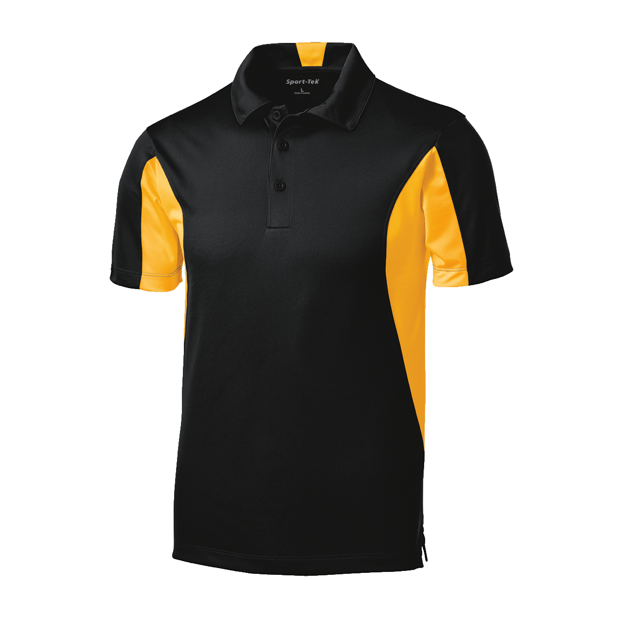 IB1706M Mens Side Blocked Mircopique Polo