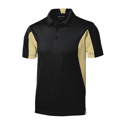 IB1706M Mens Side Blocked Mircopique Polo