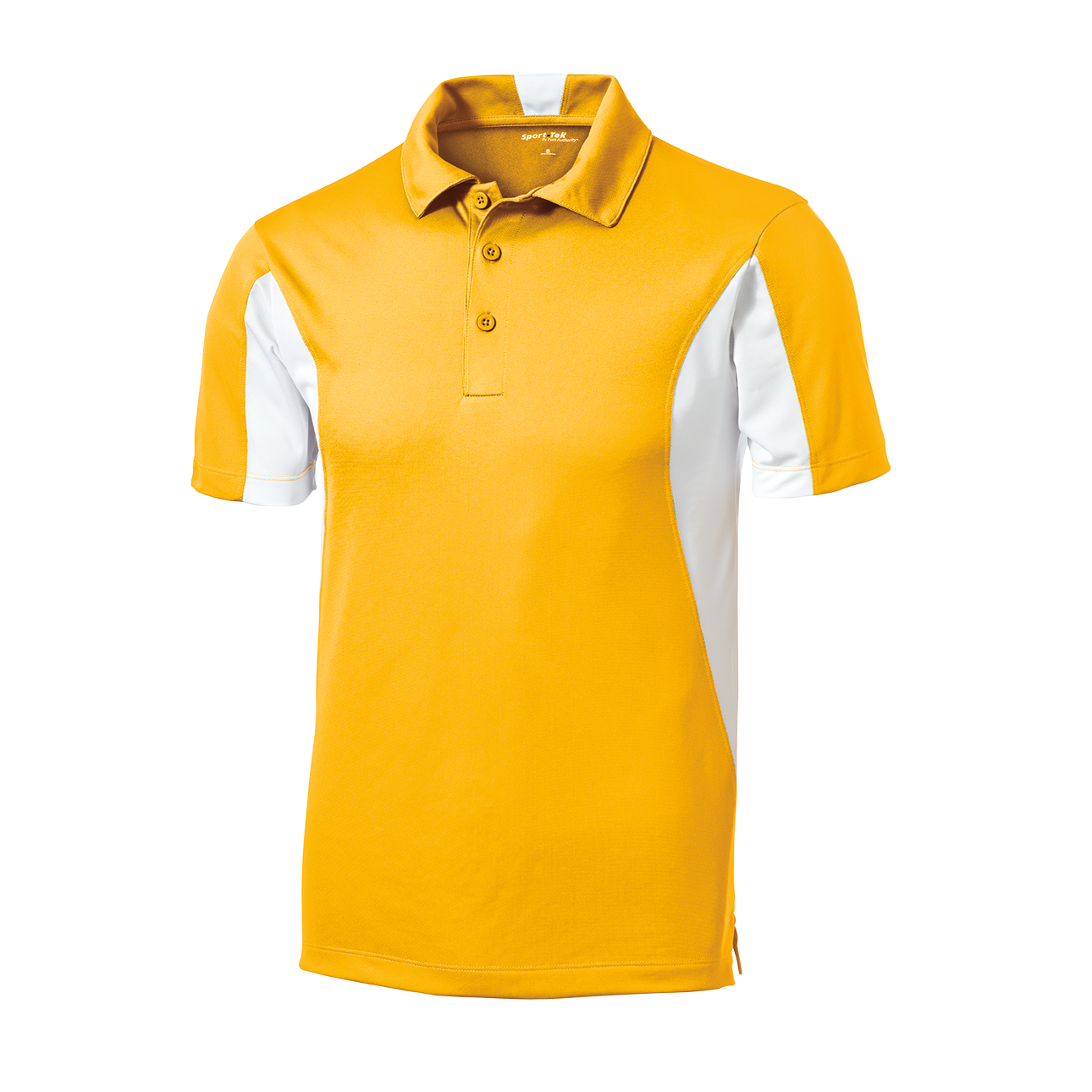 IB1706M Mens Side Blocked Mircopique Polo