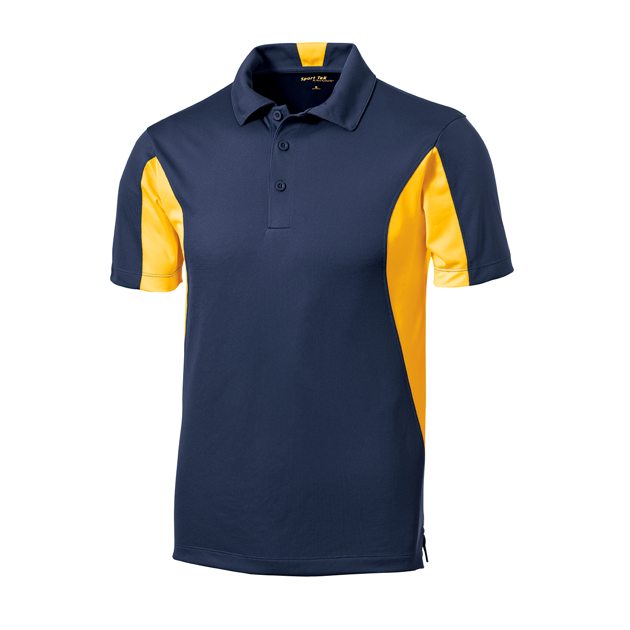 IB1706T Mens Tall Side Blocked Mircopique Polo