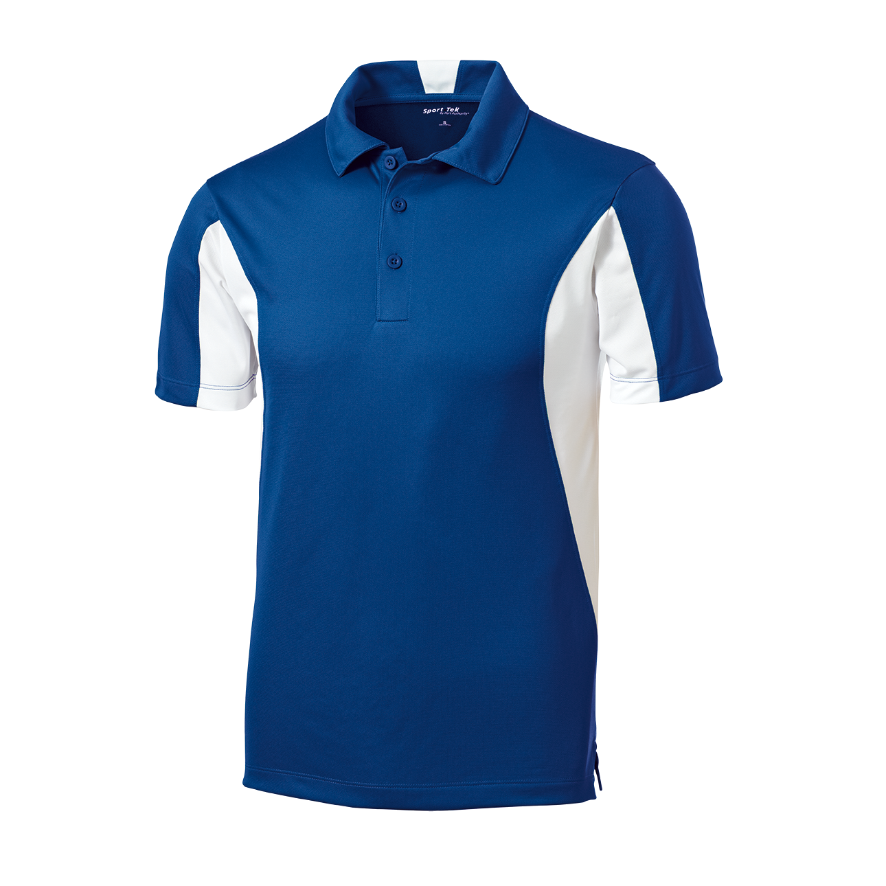 IB1706M Mens Side Blocked Mircopique Polo