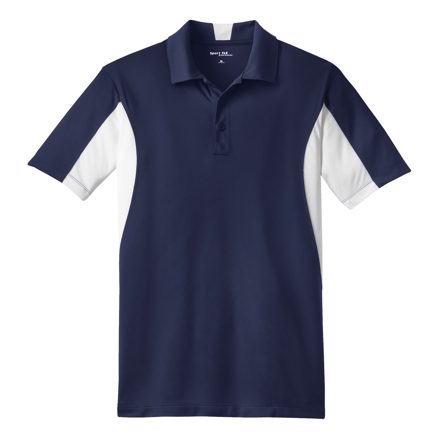 IB1706M Mens Side Blocked Mircopique Polo