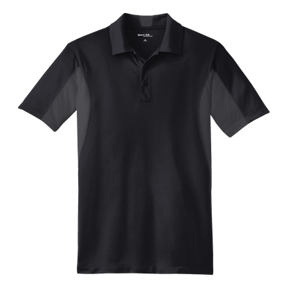 IB1706T Mens Tall Side Blocked Mircopique Polo