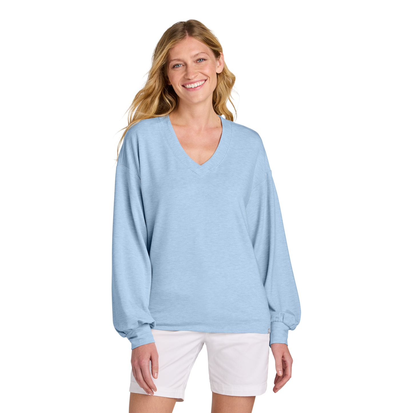 IB2502 Ladies Long Weekend V-neck
