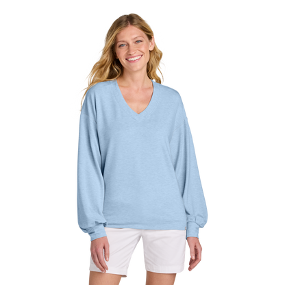 IB2502 Ladies Long Weekend V-neck