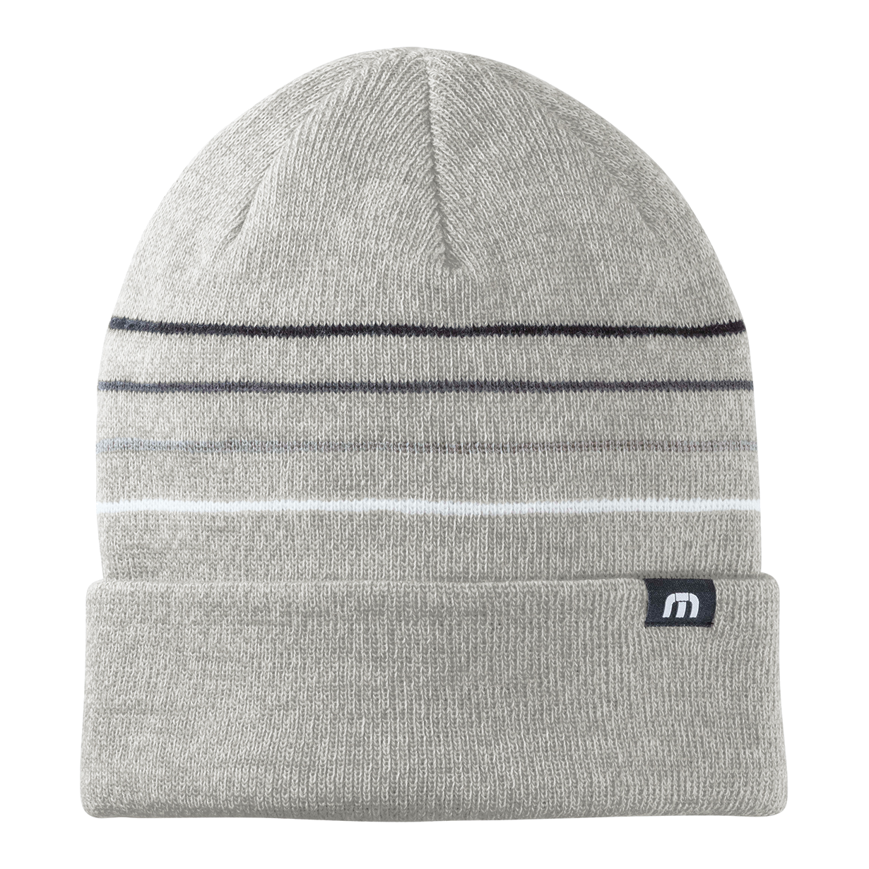 IB2614 Striped Cuffed Beanie
